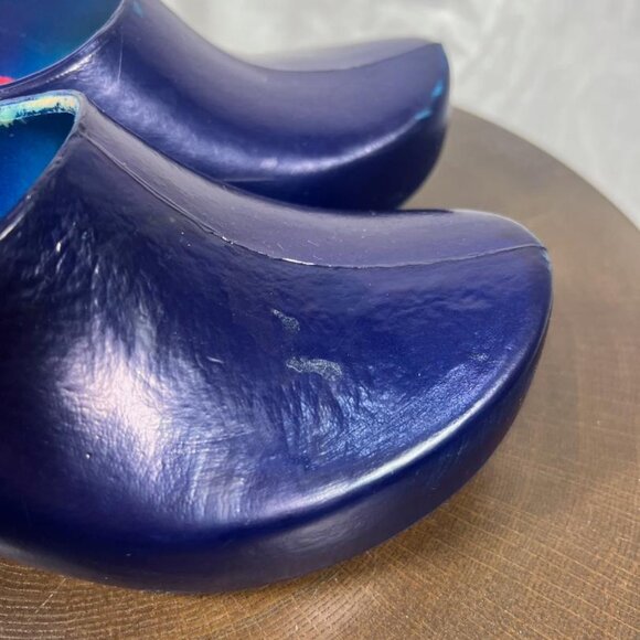 Vintage Jolly's Classic Closed Back Clogs in Blue - Size 7 - Picture 7 of 8